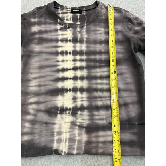 Monrow Tie-Dye Long Sleeve Sweatshirt – Size Small - Picture 3 of 5